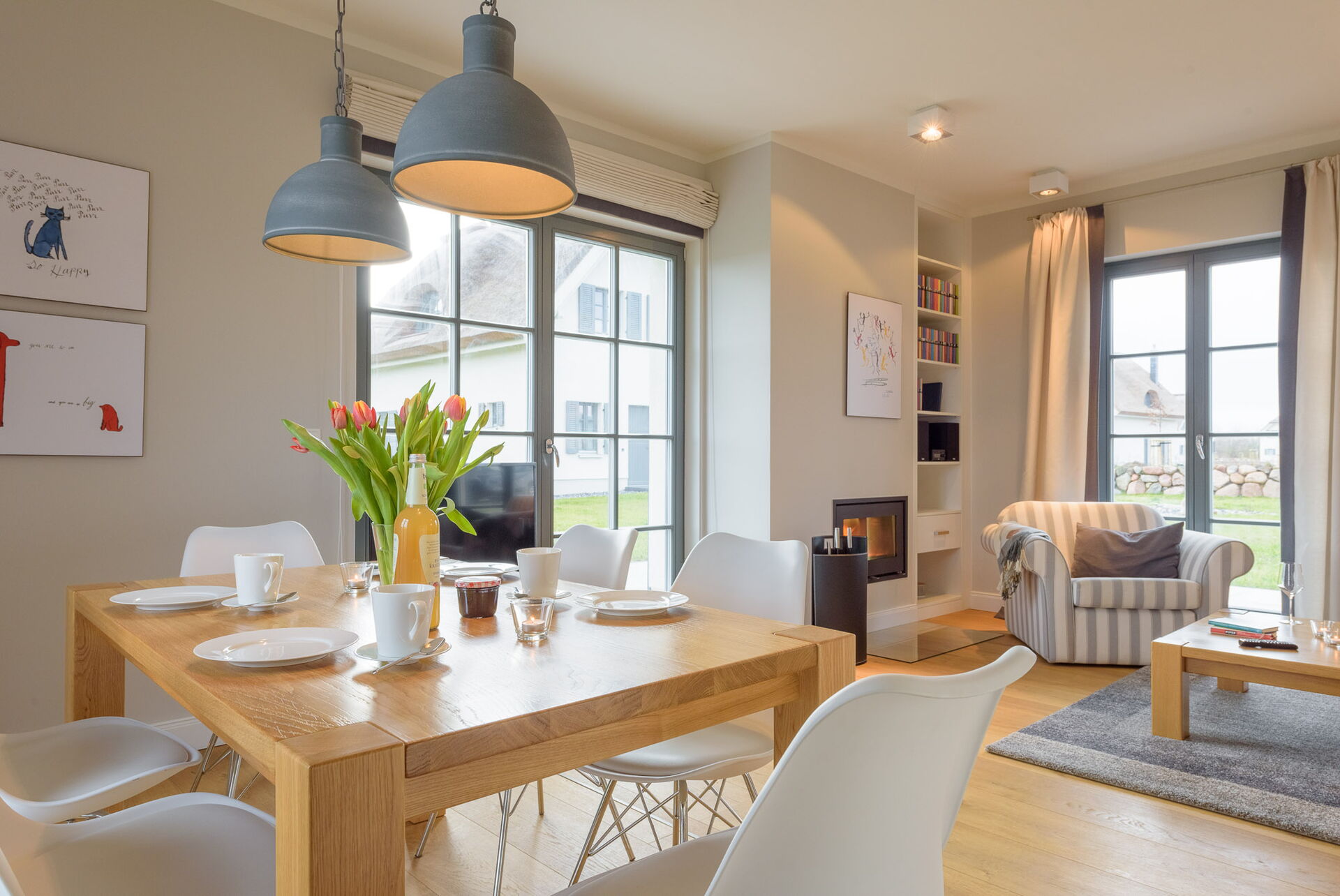 Reetdachhaus Typ B (2 Schlafzimmer)
