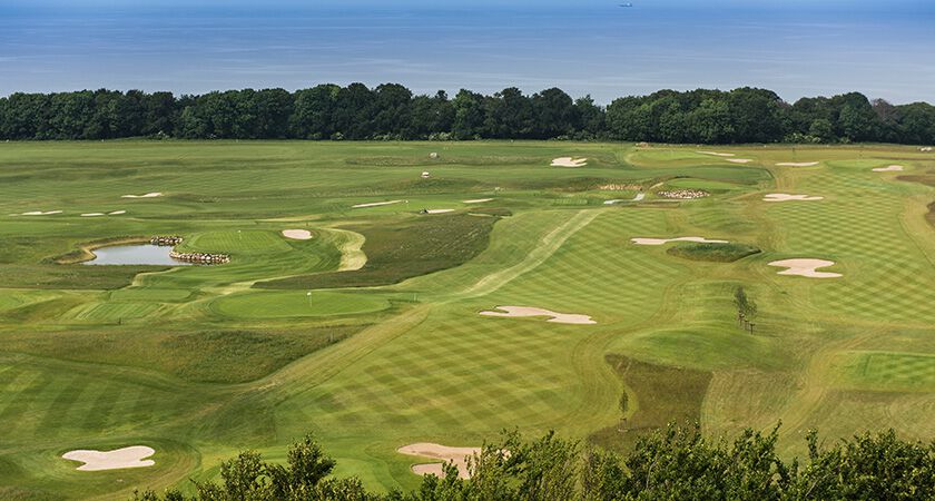 Golf spielen an der Ostsee