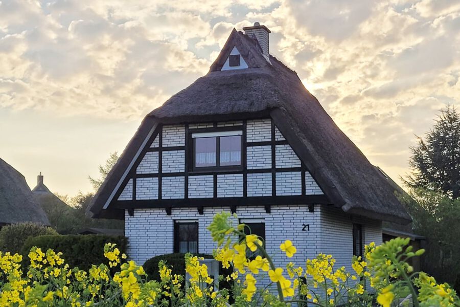 Reetdachhaus in Goos