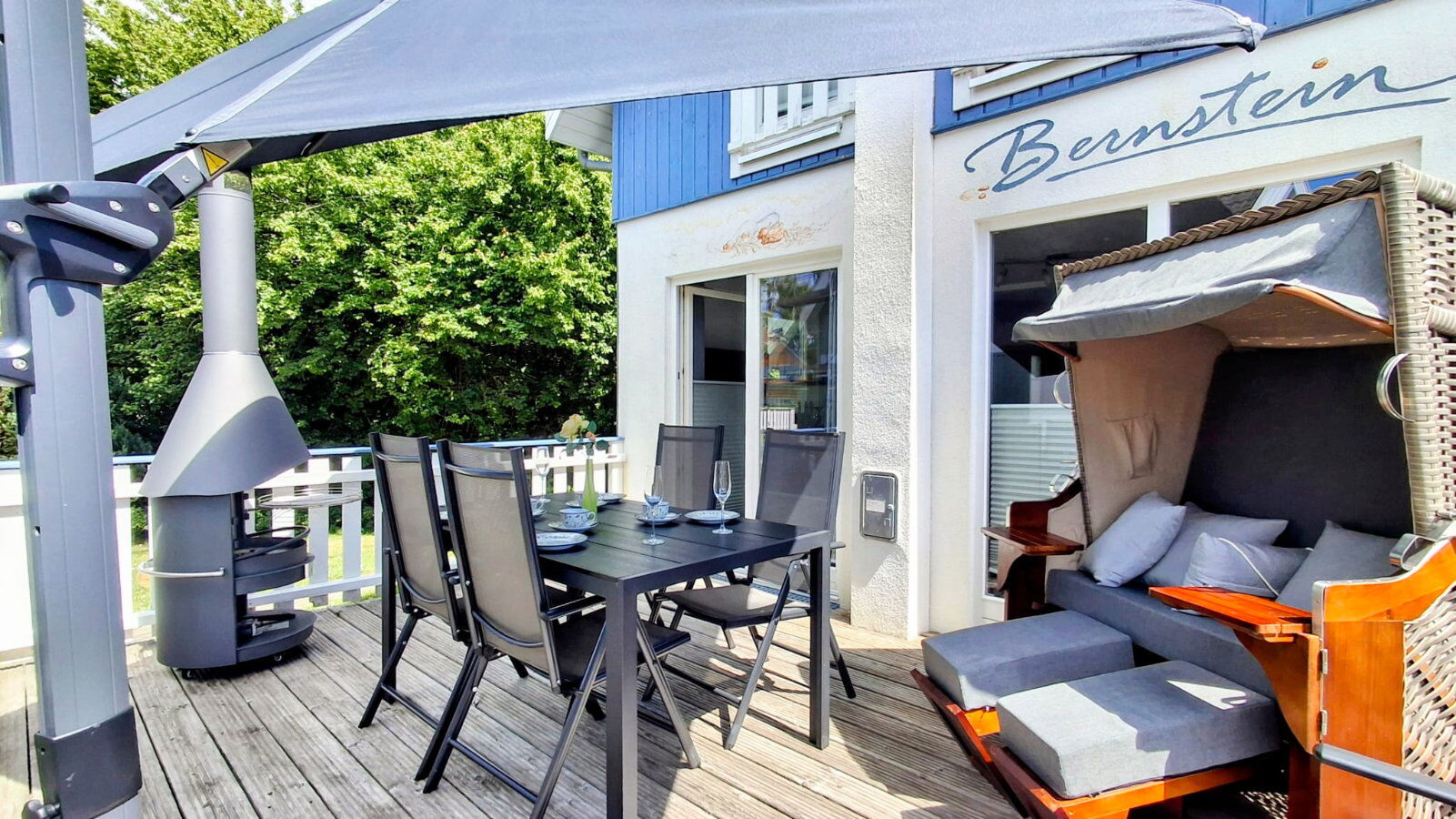 Strandhaus Bernstein in Breege
