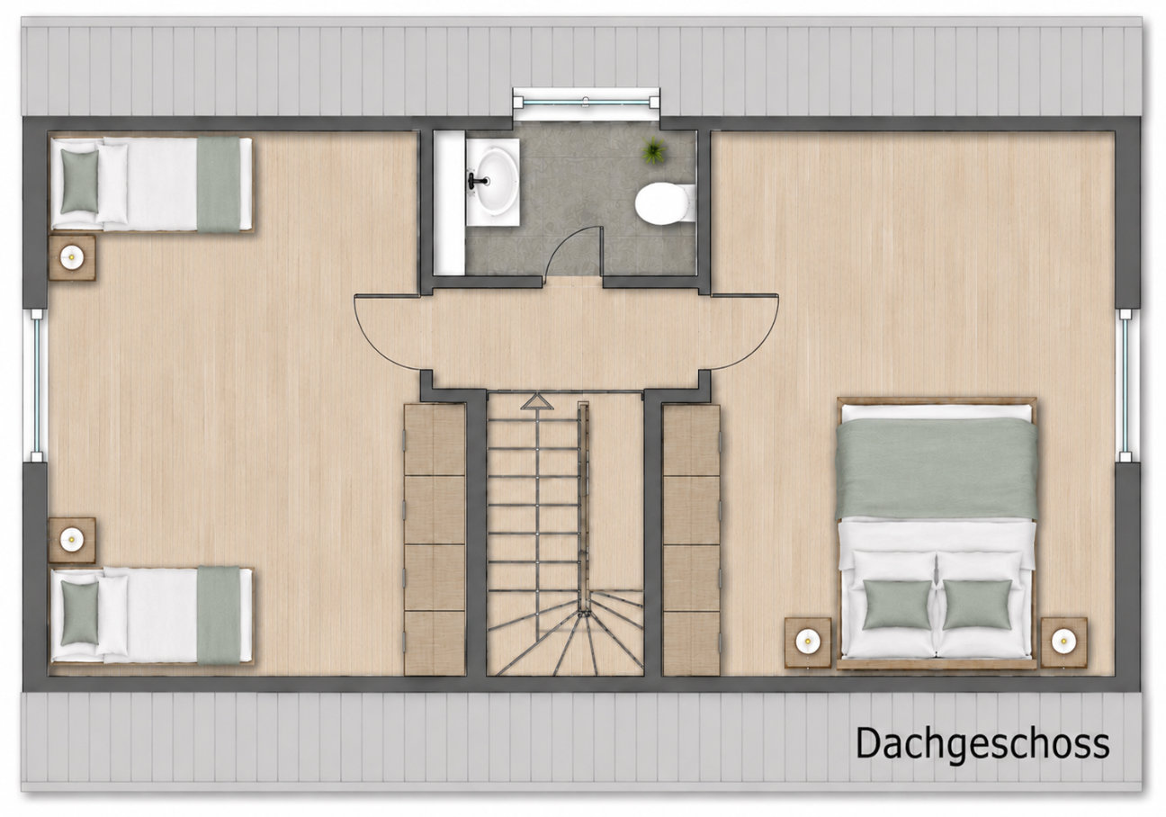 Reetdachhaus in Dranske