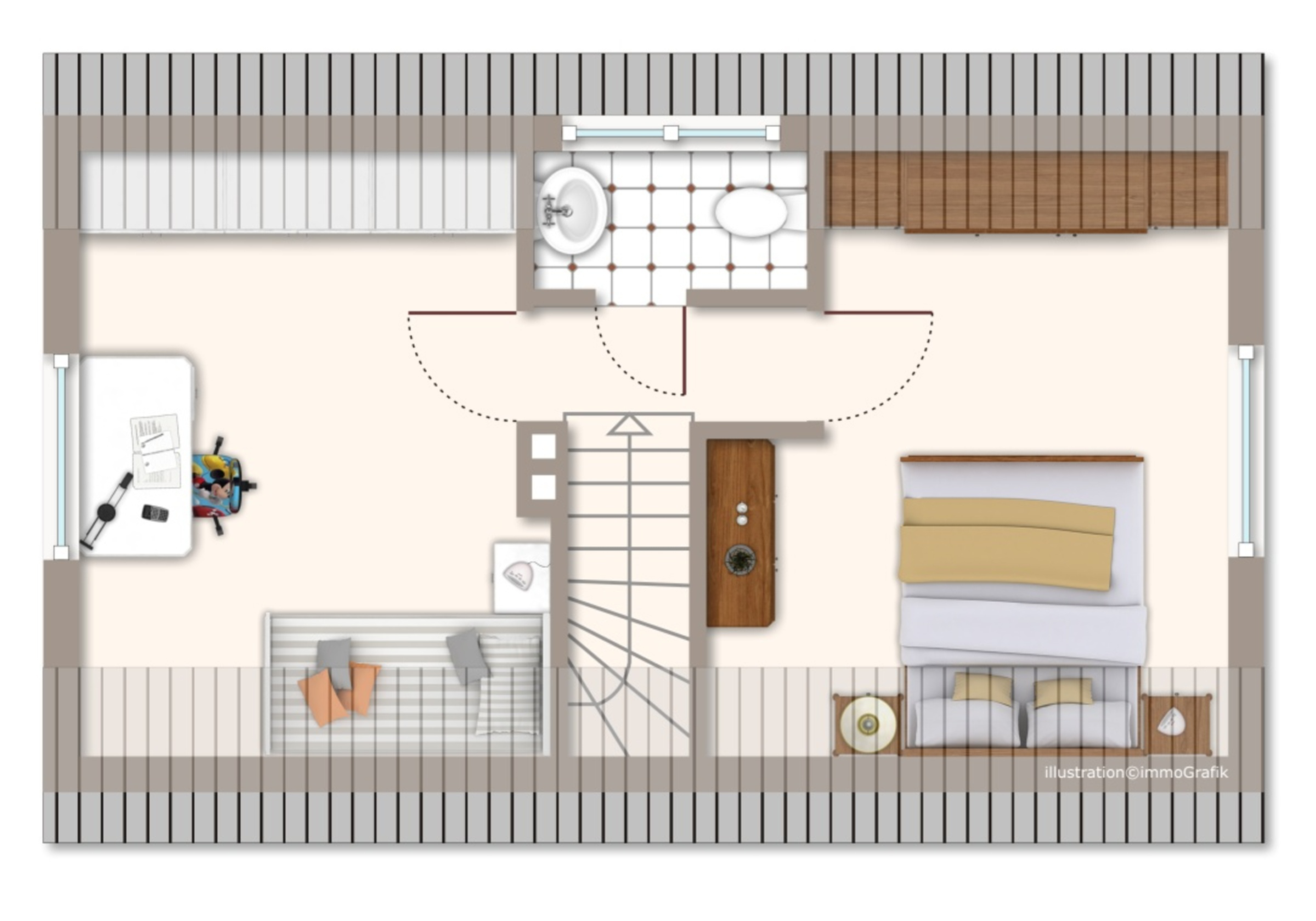 Reetdachhaus in Goos