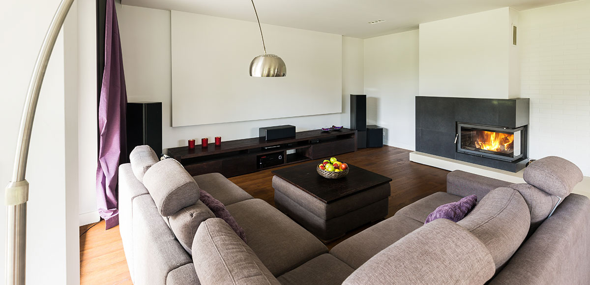 Einrichtungsbeispiel Wohnzimmer