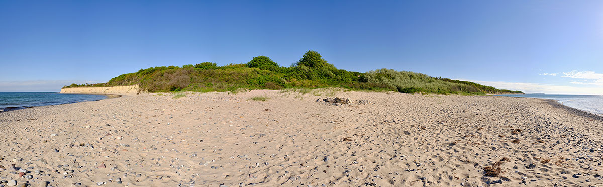 Strand vor Ort