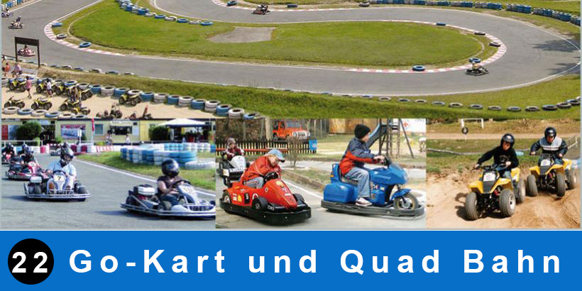 Go-Kart und Quad Bahn
