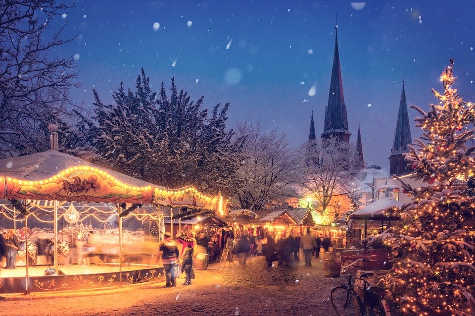 Weihnachtsmarkt an der St. Marienkirche