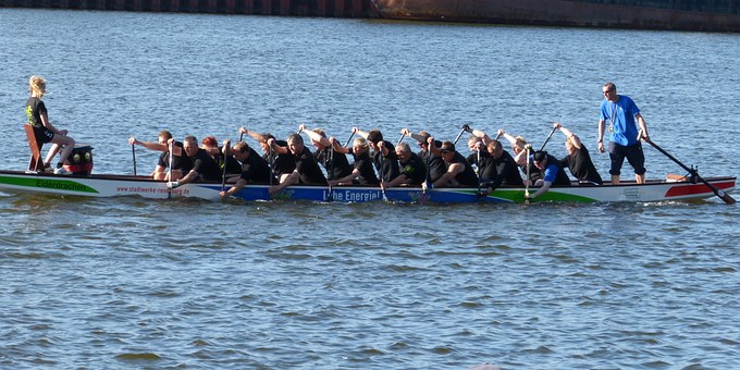 3.07. 19 Drachenbootfest  in Binz