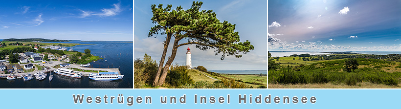 Westrügen und Insel Hiddensee
